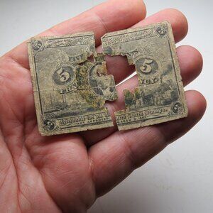 Antique Unites State Bills 1800 to 1900 Collections